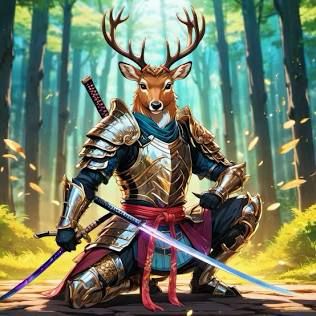 Ninja deer