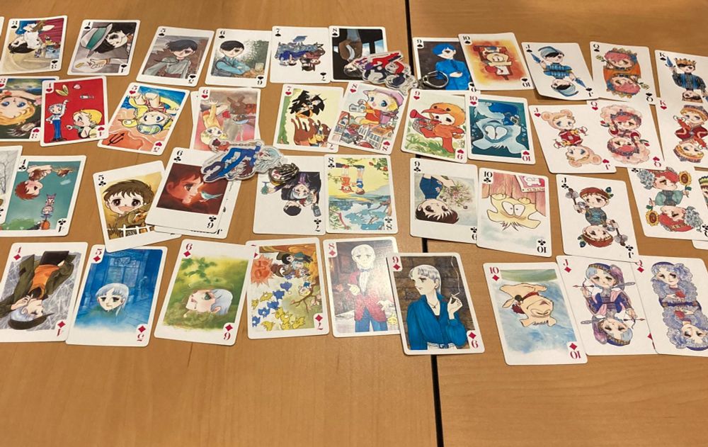 三原順トランプで絵柄面