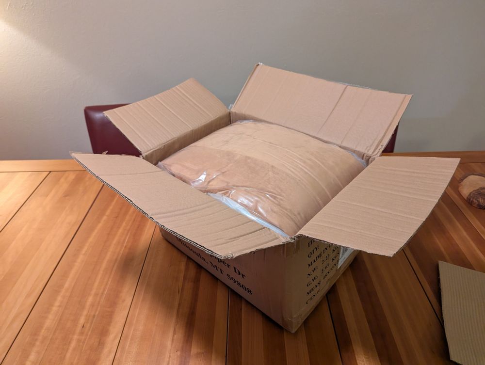 The box has been opened to reveal...