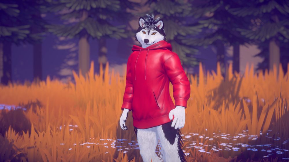 CleanerWolf Hoodie (VRChat Asset)