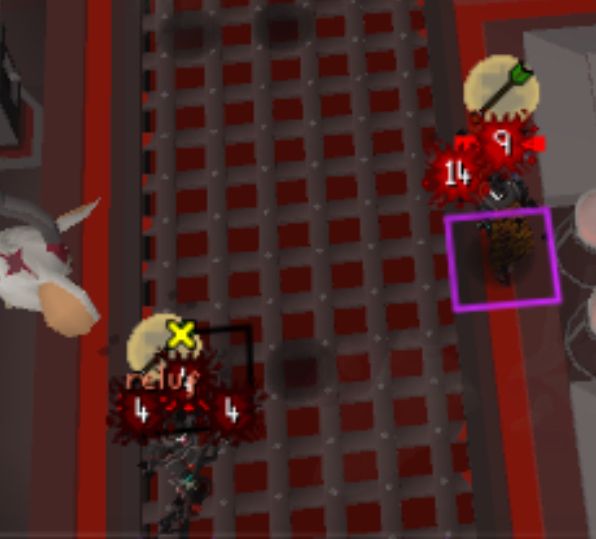 Jade and Peter dying same tick in bloat room
