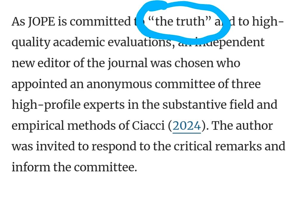 Screenshot of editor's note