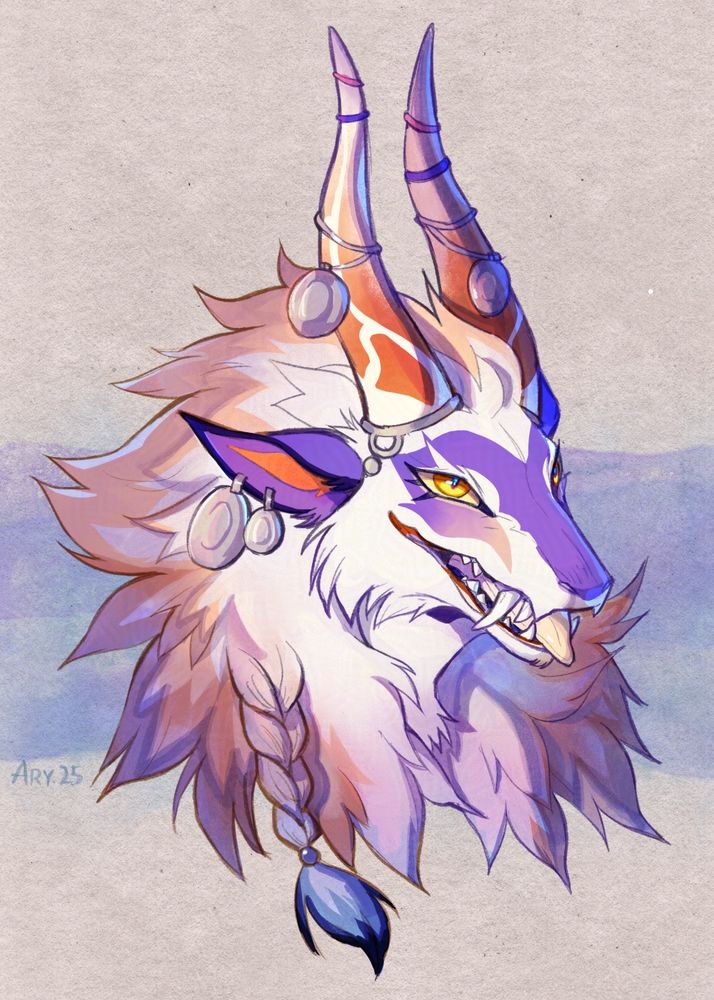 A sketchy bust 