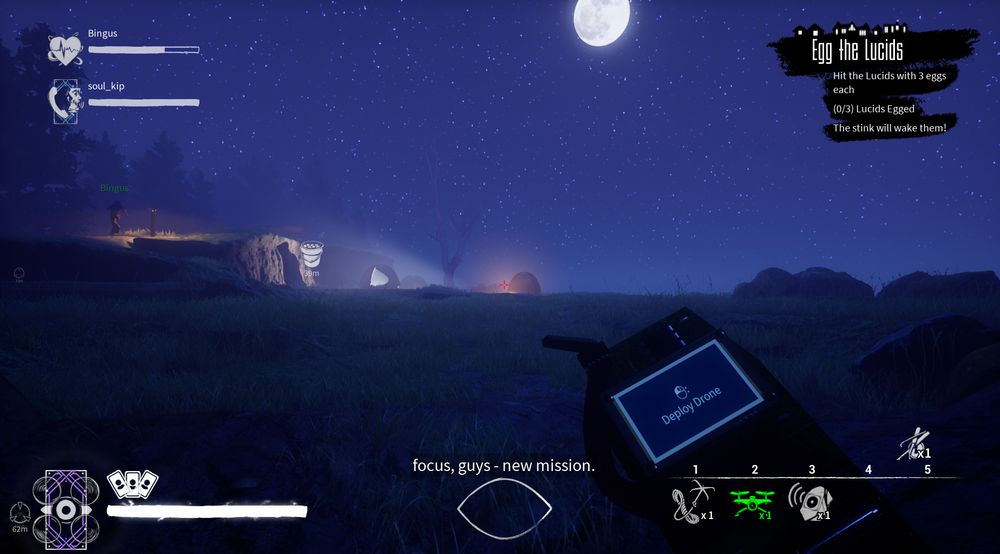 Screenshot from a game called The Blackout Club