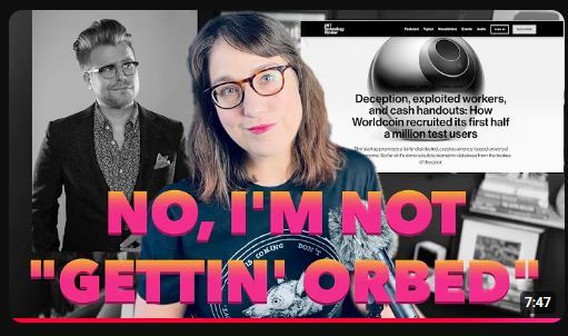 Skepchick's video: "No, I'm not 'Gettin Orbed'"