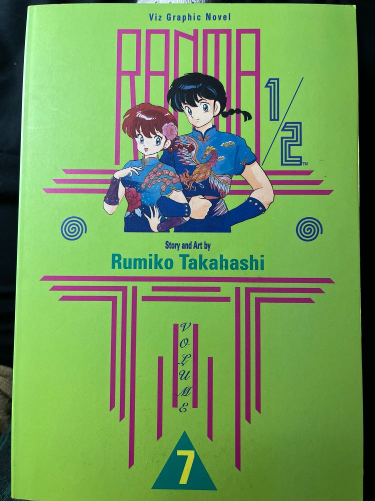 Cover of Ranma 1/2 volume 7, published by Viz Graphic Novel in 2001
