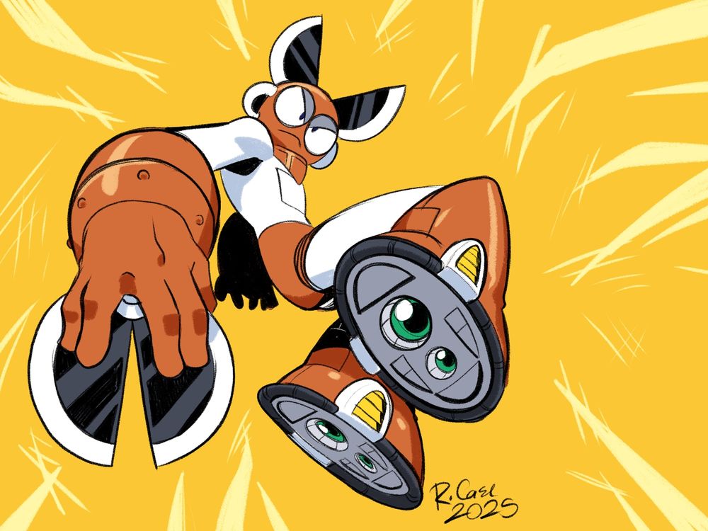 Cut Man in the Mega Man Megamix style