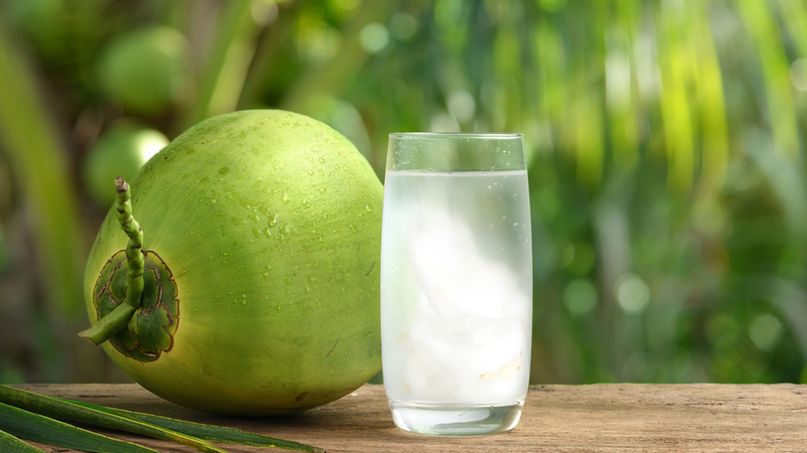 Coconut water.  Credit: ClearHerbals.com
