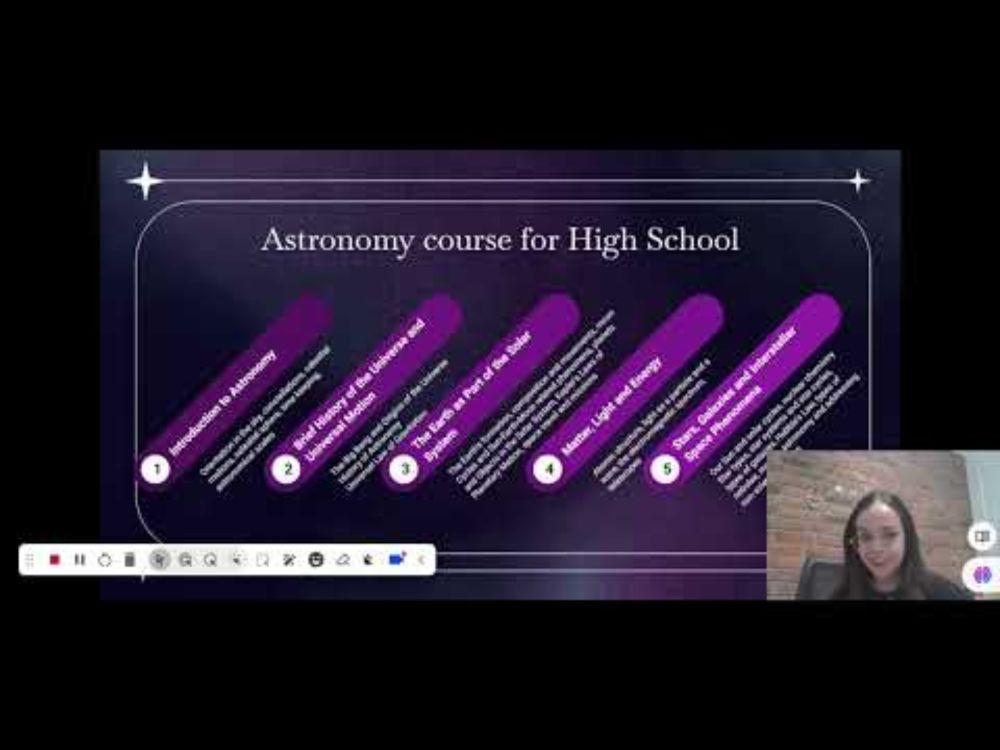 Creating & Running Astronomy Courses in Schools: Melissa Solares at the OAE’s 6th Shaw-IAU Workshop