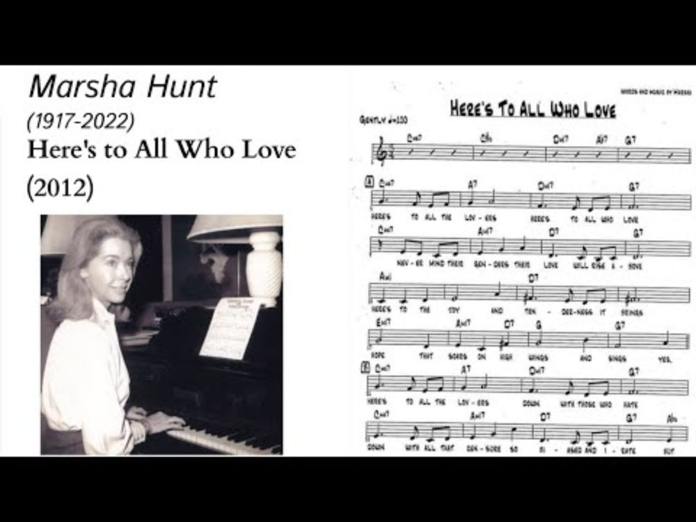 Marsha Hunt - Here's to All Who Love (2012)