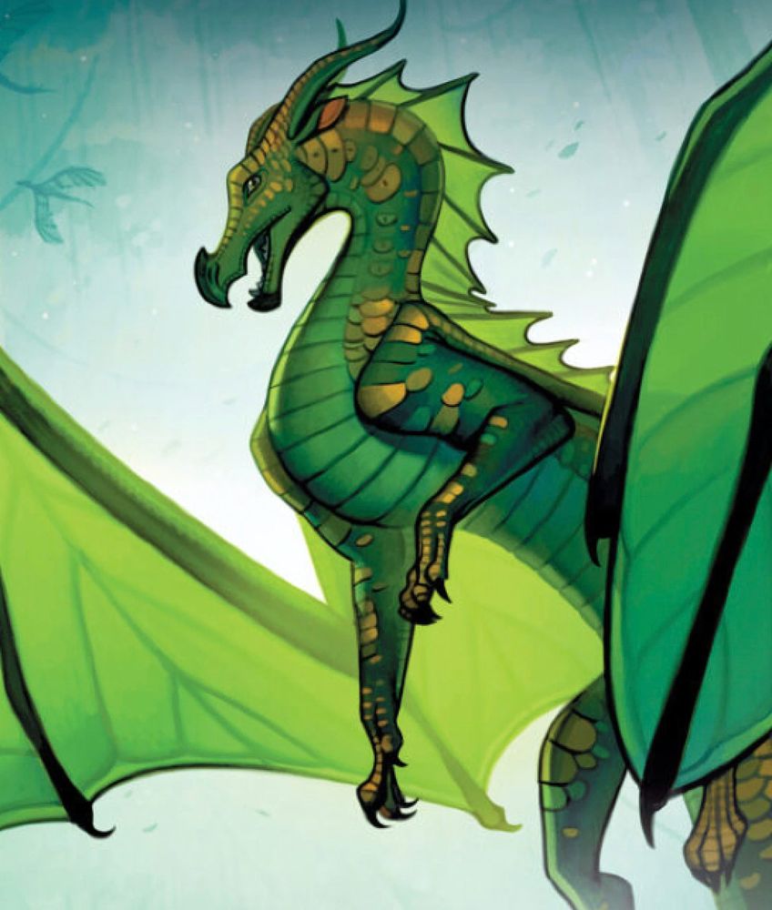 The cover of Wings of Fire: The Poison Jungle, showing Sundew