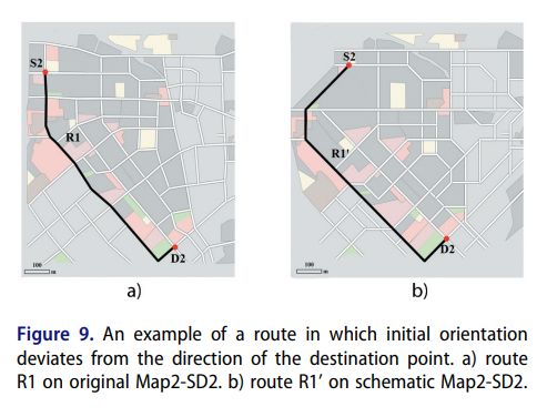 Fantastic new article looking at whether schematic maps (e.g. the London Tube map) can help with pedestrian route planning, from Ruyu Dai and colleagues, #GISchat https://doi.org/10.1080/15230406.2025.2478186