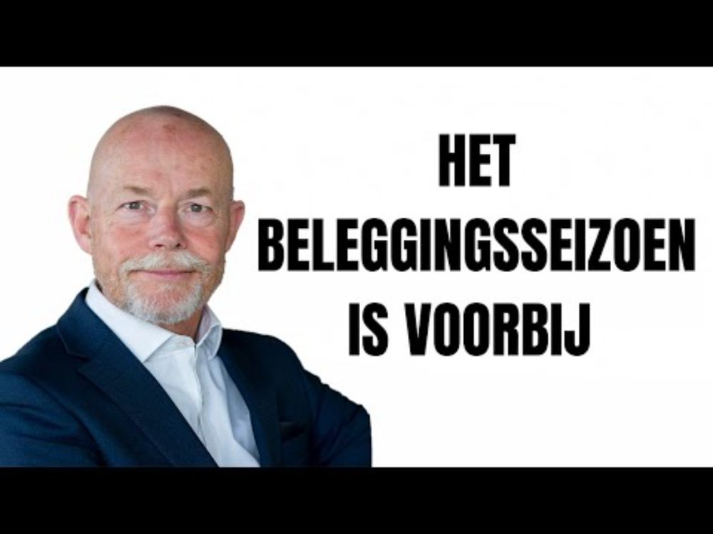 het beleggingsseizoen is VOORBIJ - cardano weekvideo