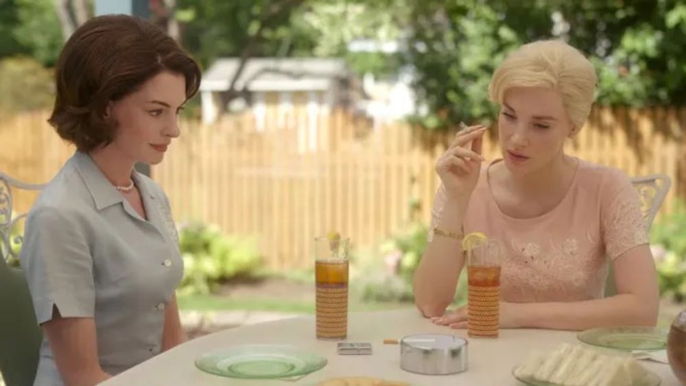 Jessica Chastain and Anne Hathaway shine in the gorgeous-but-forgettable “Mothers’ Instinct”, now home on Blu-ray.