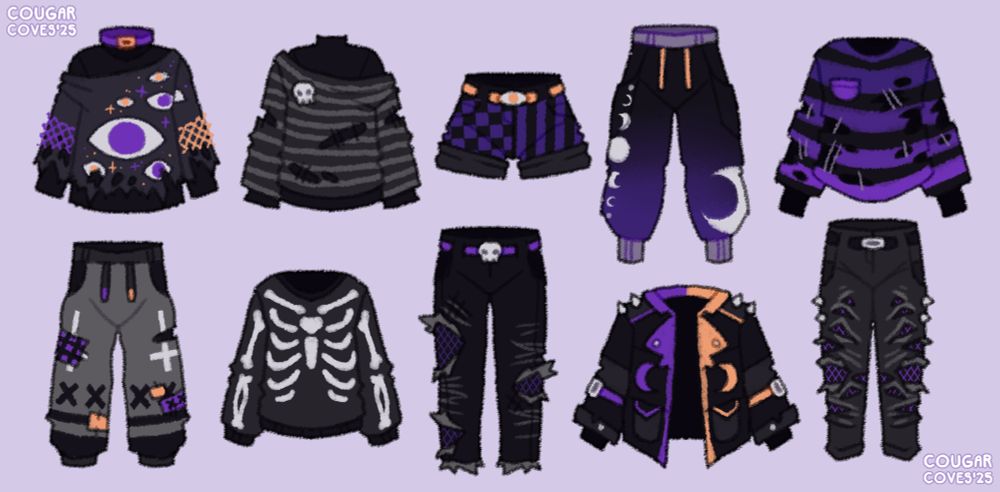Outfit sheet belongs to kingofpentacles.
