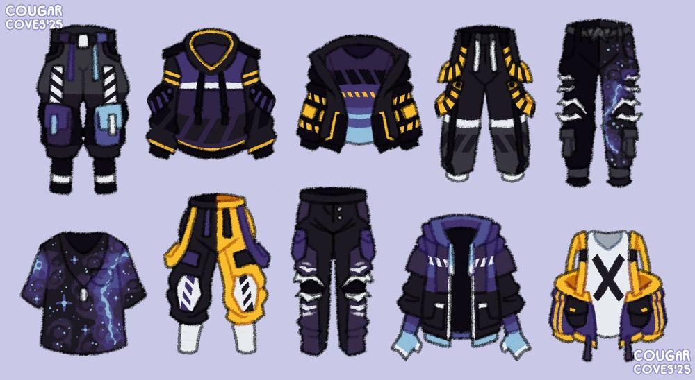 Outfit sheet belongs to driondecay.