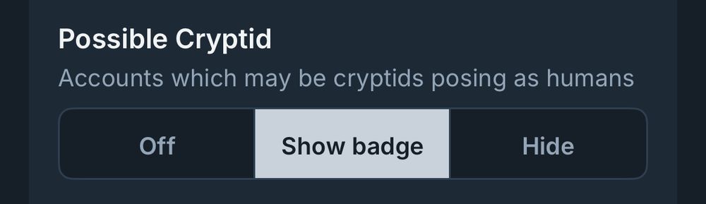 Possible Cryptid