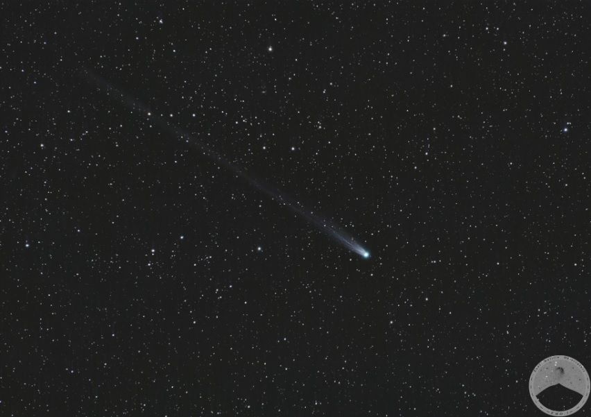 Foto del C/2025 A6 Lemmon desde Tenerife (Enol Matilla/Red SPMN)