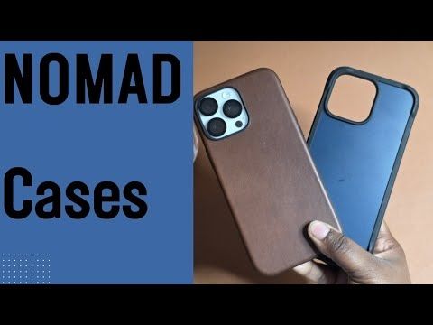 NomadGoods Modern Leather And  Rugged Case Review