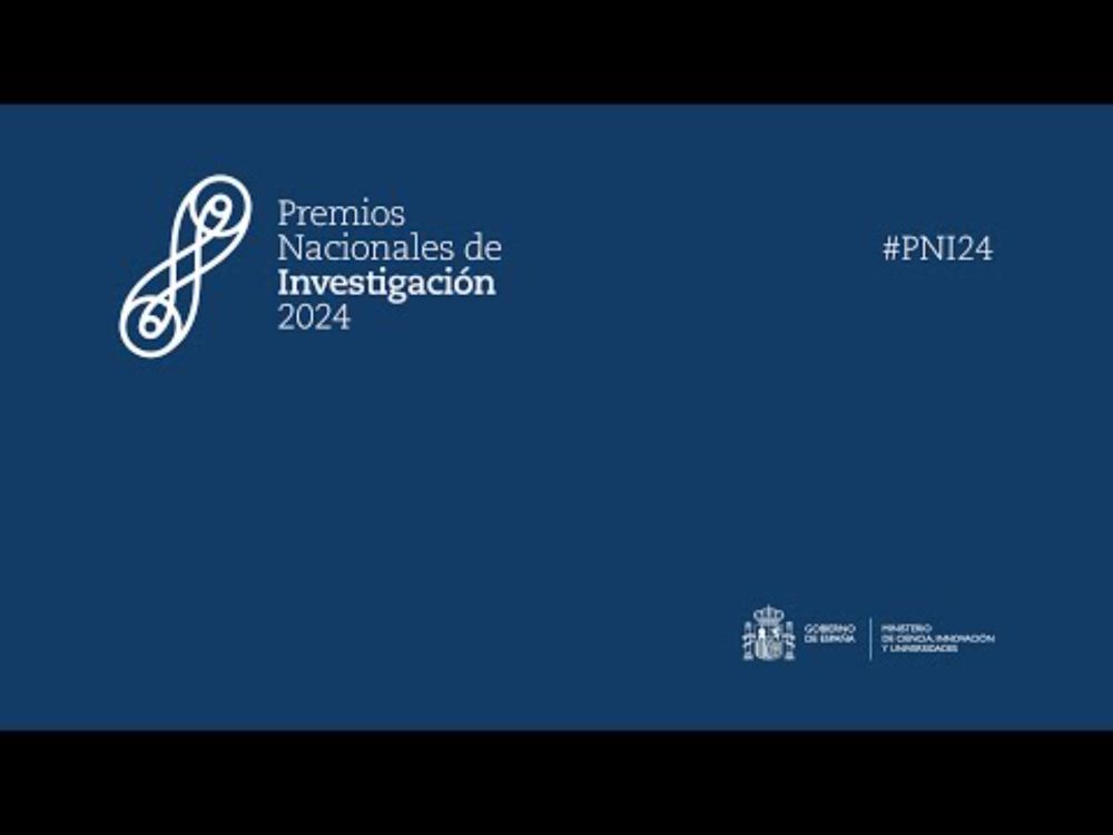 Acto de entrega de los Premios Nacionales de Investigación 2024