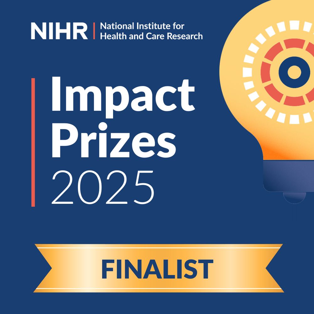 NIHR Impact Prizes 2025. Finalist