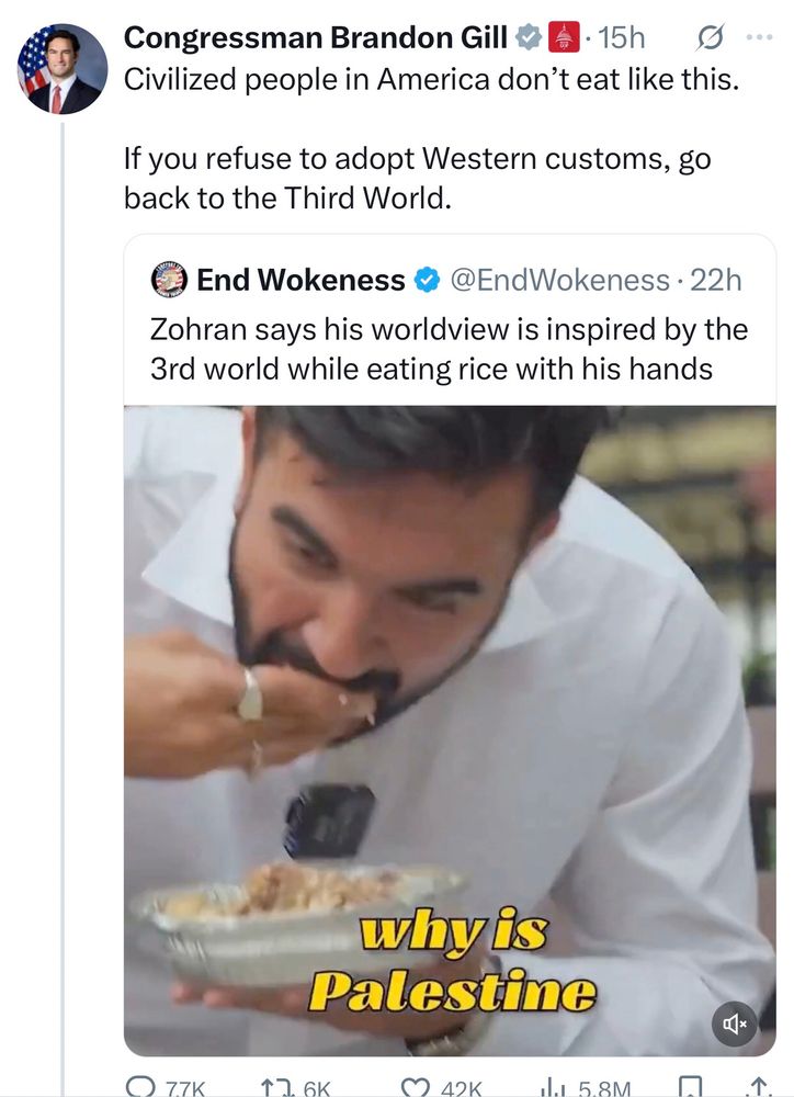 Zohran, eating. 
Bitches, whining.