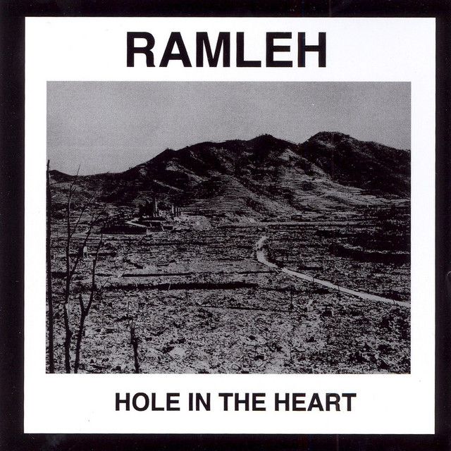 The cover art for Ramleh’s album “Hole in the Heart”