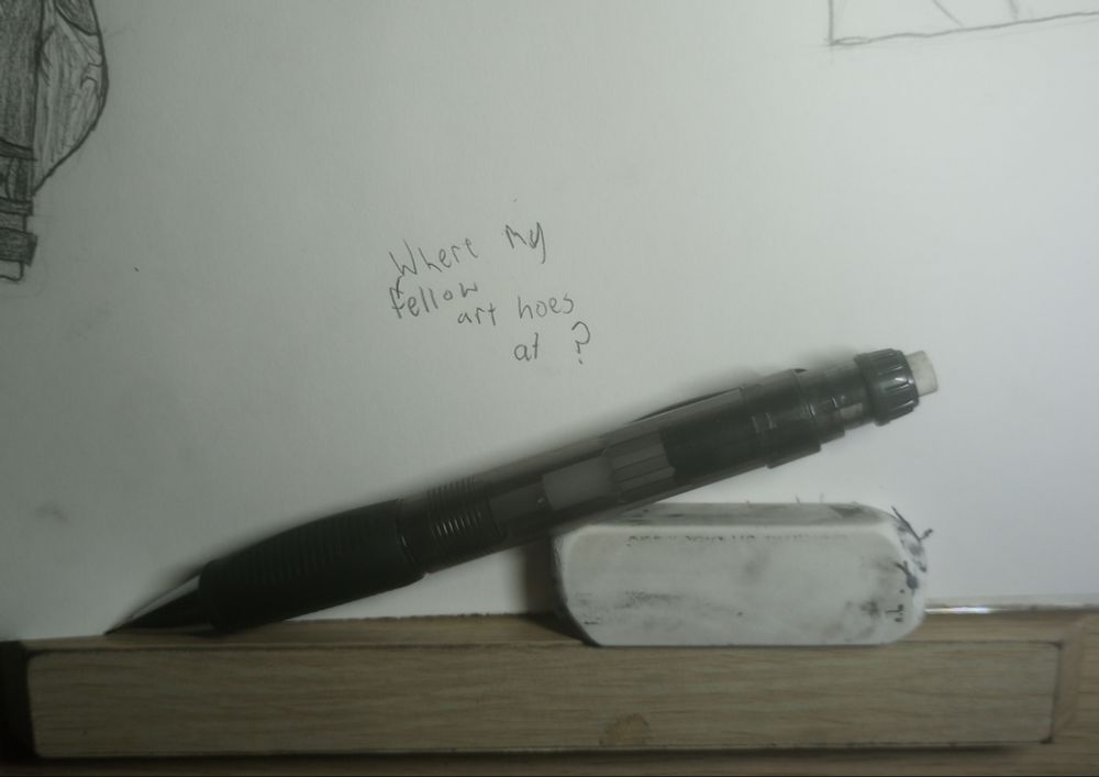 where my fellow art hoes at?