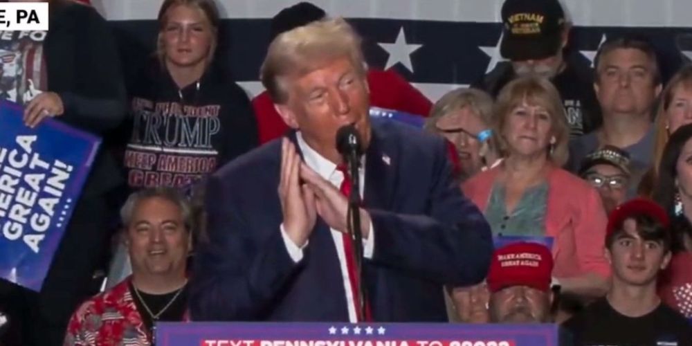 Trump admits people were 'falling asleep' at one of his rallies