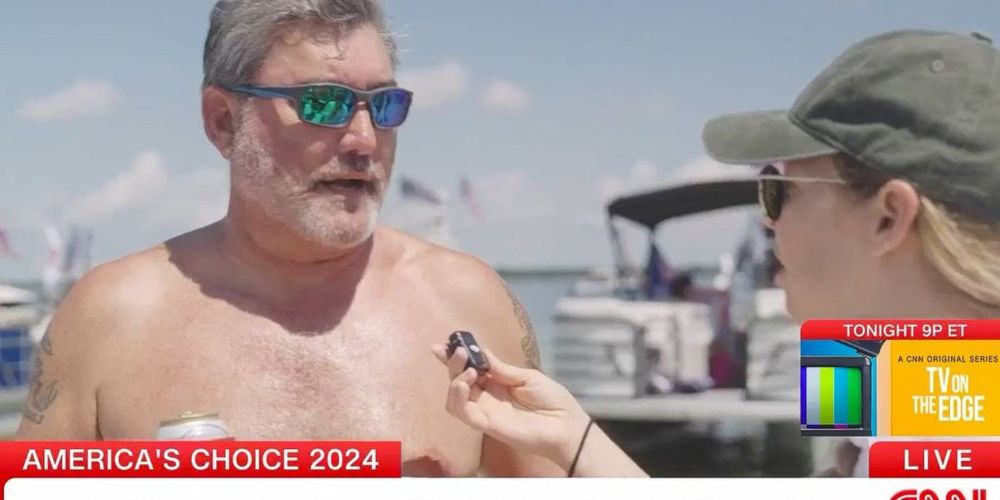 MAGA boat parader complaining about economy yells at CNN reporter for noting he owns boat