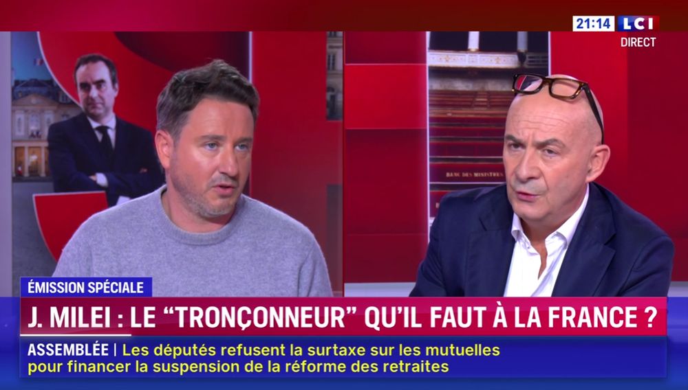 Gabriel Zucman face à François Langlet sur LCi
