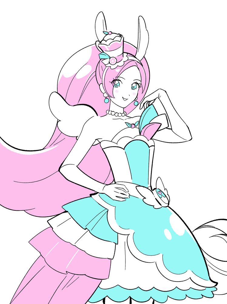 Cure Parfait from Kira Kira Precure a la Mode