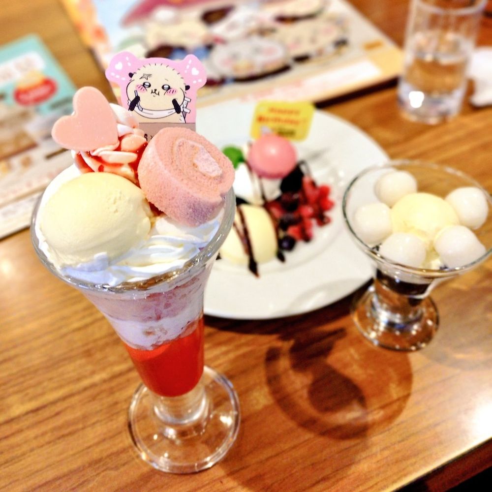 ラッコ先生のパフェ