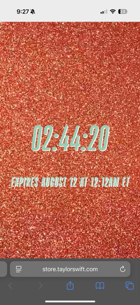 taylor swift countdown announcement 