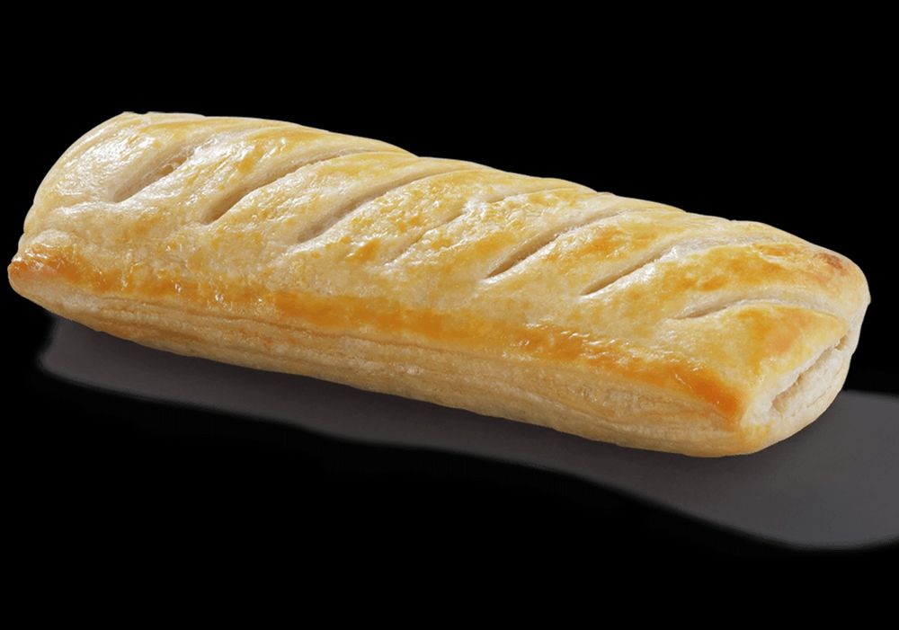 A Greggs sausage roll. An icon.