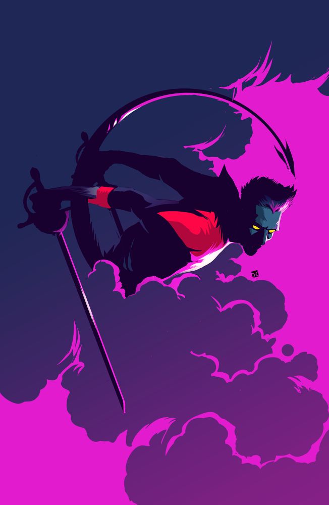 Nightcrawler fan art.