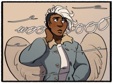 Hawk Press from the webcomic White Noise.