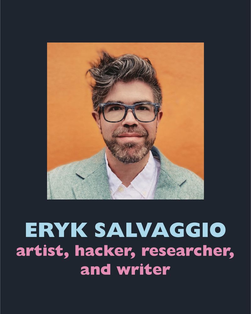 Eryk Salvaggio
artist, hacker, researcher and writer