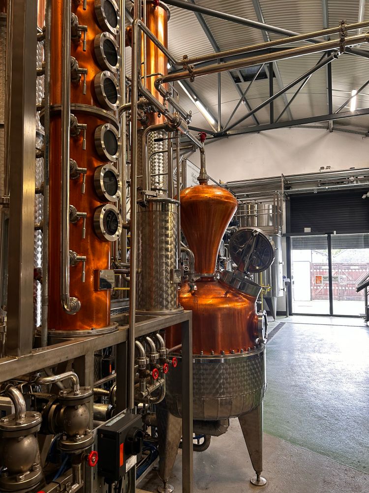 Whiskey distillery 