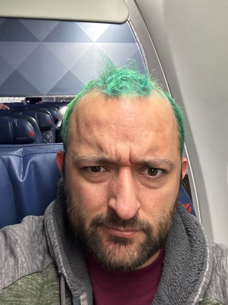 An unhappy looking hacker