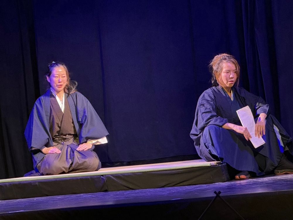 山南敬助(葵ひなた)と土方歳三(松本飛路)