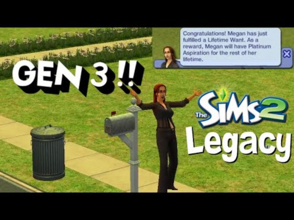 Generation 3: COMPLETE! - Sims 2 Legacy Challenge