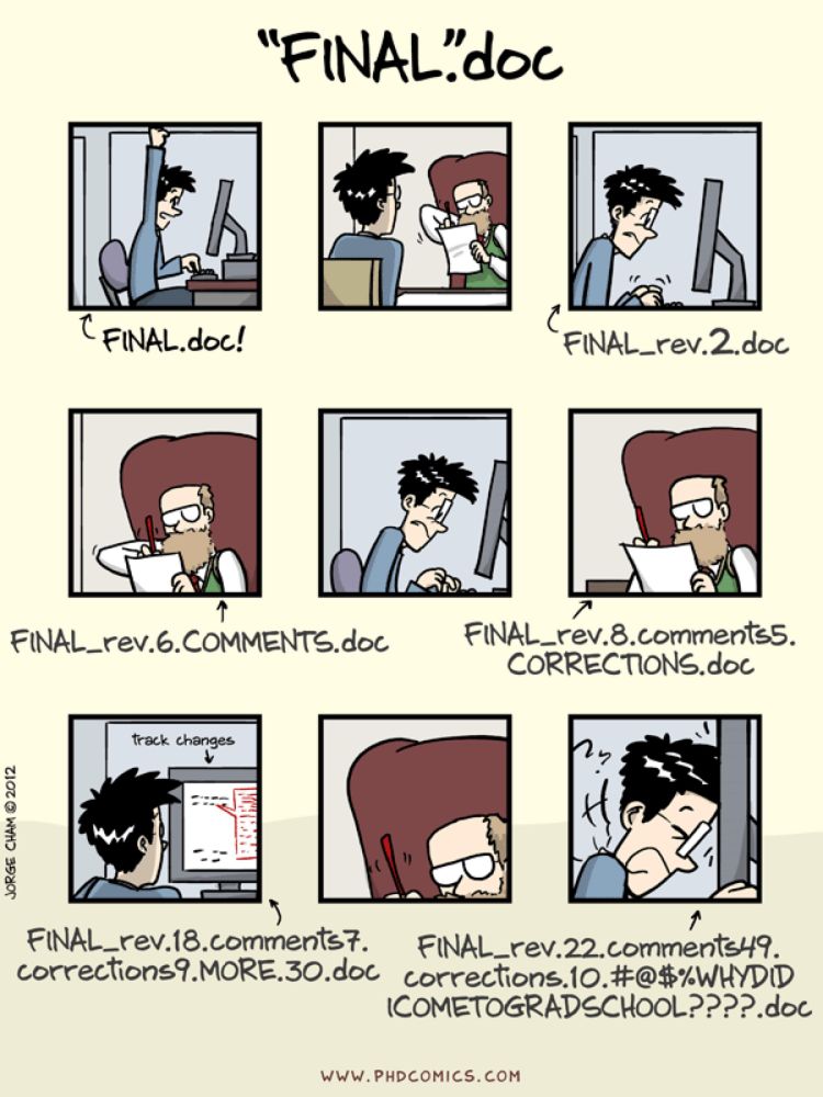 PHD Comic: notFinal.doc