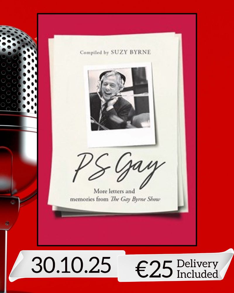 Dear Gay was an instant bestseller when it was published in 2023. PS Gay brings readers more letters and memories from the listeners of Ireland's most iconic radio show. PS Gay reflects the very fabric of our society from the lighter watercooler moments that had us all talking, to personal stories that stopped us in our tracks. Remember the uproar over Dick's affair in Glenroe and the nationwide protest about the decision by Switzer's department store to remove the Christmas gnomes from the window. There are accounts of the devastating impact of the AIDS crisis, the divorce referendum and heartbreaking experiences of abortion. Most importantly, there are the stories of the lives of everyday superwomen who wrote into the show to share their experiences, Gay Byrne acting as ringmaster skilfully capturing what mattered to them. Nostalgic for times that seemed simpler than they are today, and a reminder of how far we have come.
