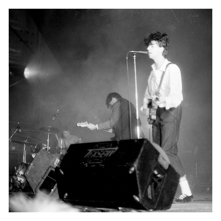 Echo & The Bunnymen. Live at The First (and last) York Rock Festival. 22nd September 1984. Photo by Nick Robinson. 