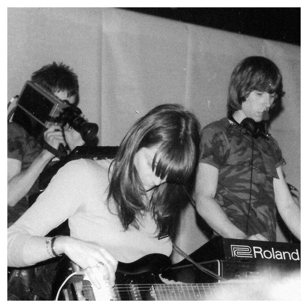 Cosey & Chris from Throbbing Gristle from this gig. Photo by me. 