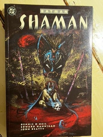 Cover to Batman: Shaman.