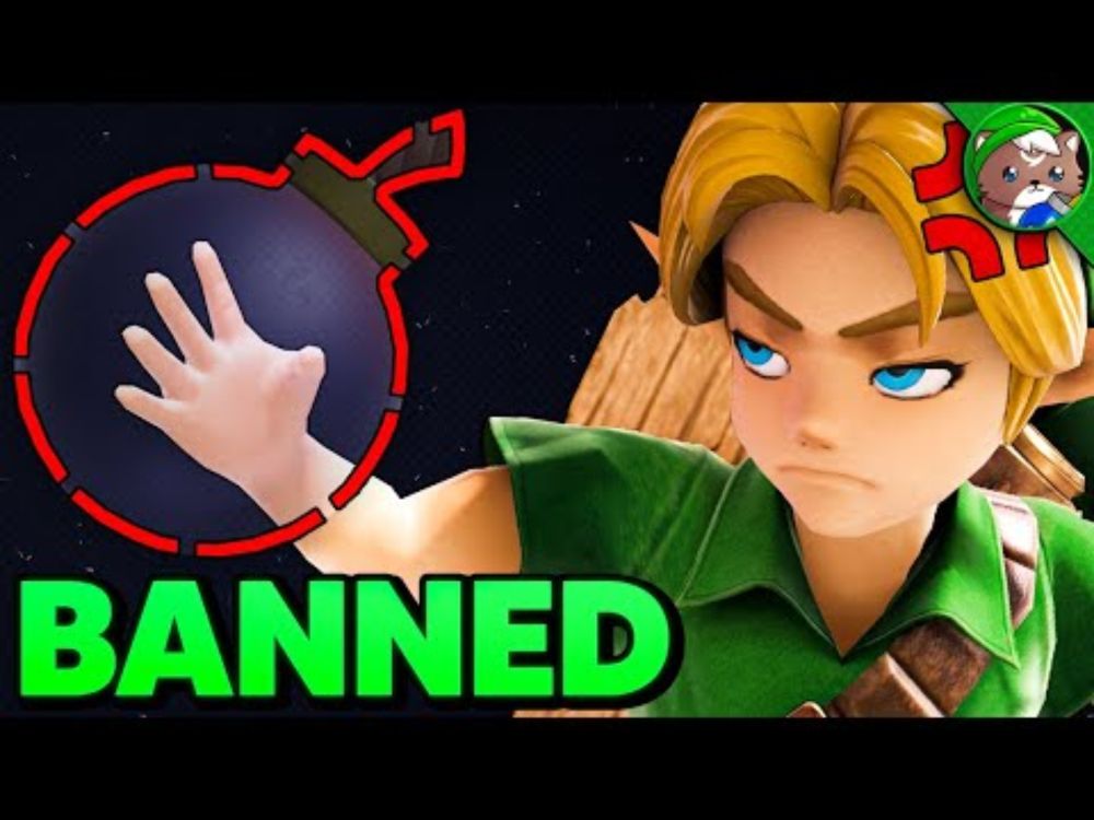 Every time I win, I lose a move in Smash Bros [Young Link]