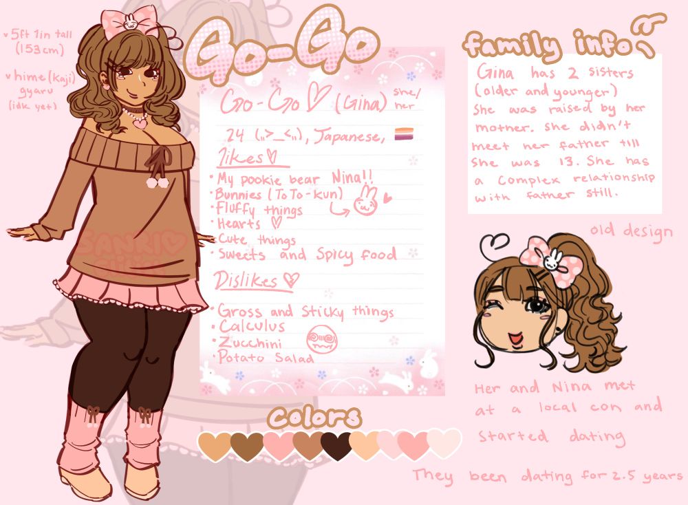 Go-Go (Gina) lesbian Oc 