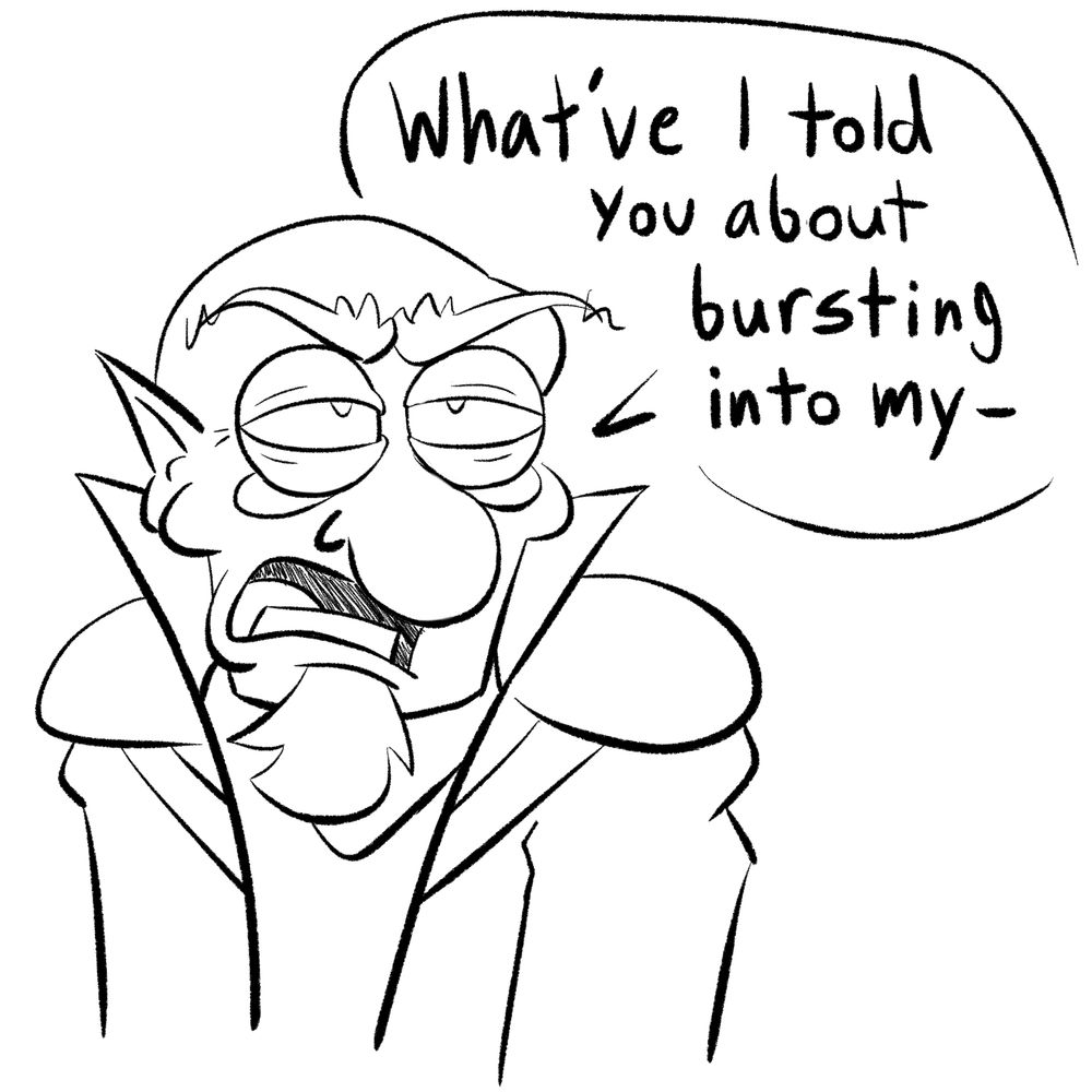Xehanort, annoyed: "What've I told you about bursting into my --"